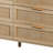 Multi purpose Rattan 6 Drawer Dresser,Modern Storage Cabinet with Wooden Legs-1584073638-1550583236-1559915330