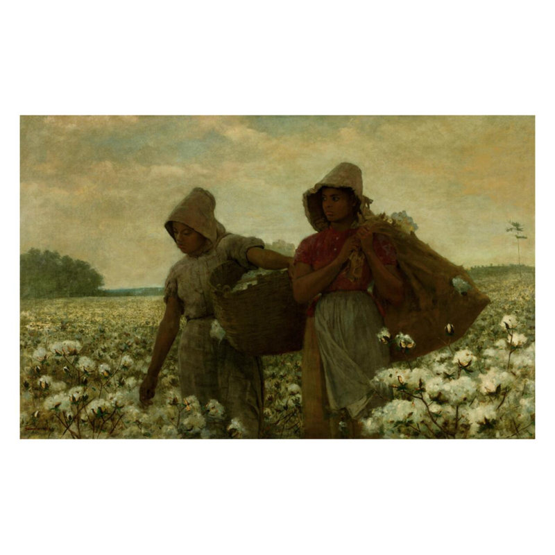 The Cotton Pickers par Winslow Homer - Impression giclée, H 22 po x l 28 po