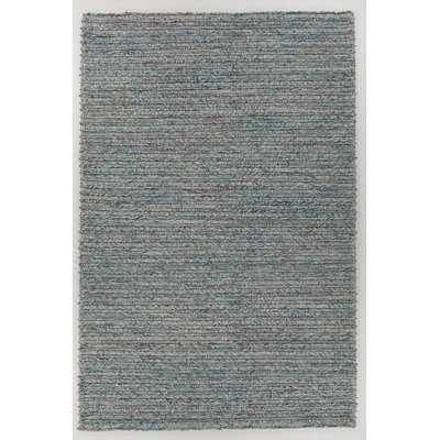 Sylvie Wool Abstract Area Rug in Blue/Beige