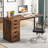 Briget 5-Drawer Computer Desk, Writing, Dressing Modern-107962279