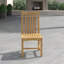 Classic Outdoor Teak Dining Side Chair