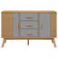 Buffet en bois massif 44,9 po Kennewick-157398822
