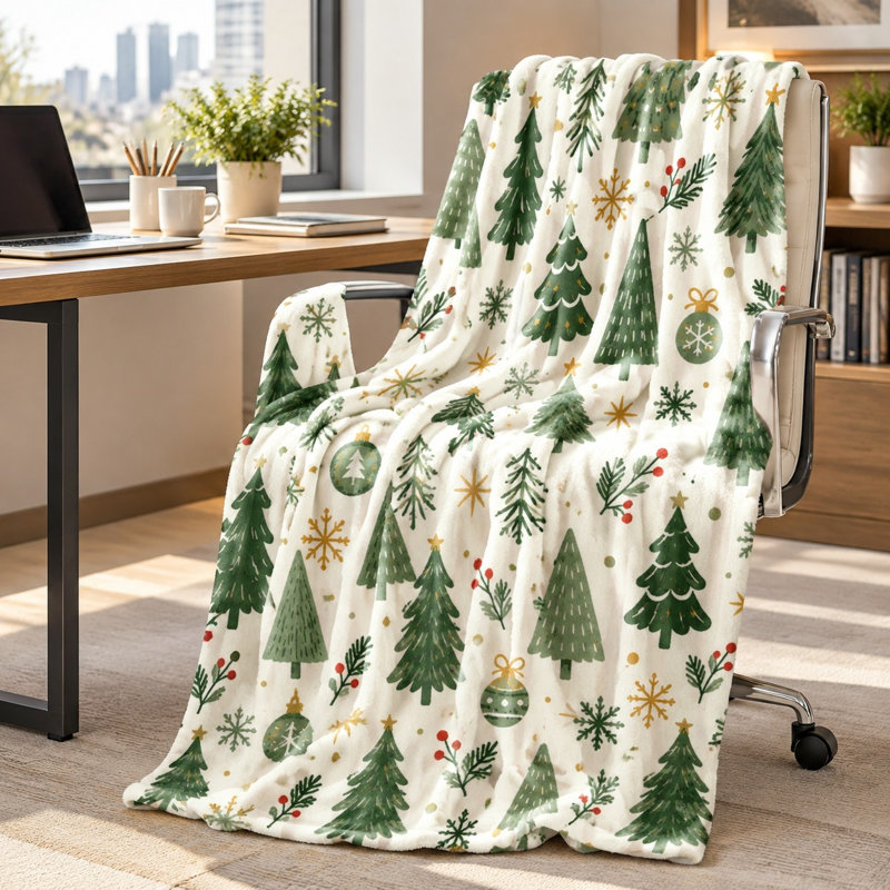 Throw Blanket, Twin(W60"×80L")