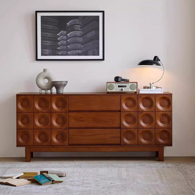 Armoire de rangement multifonctionnelle Retro TV