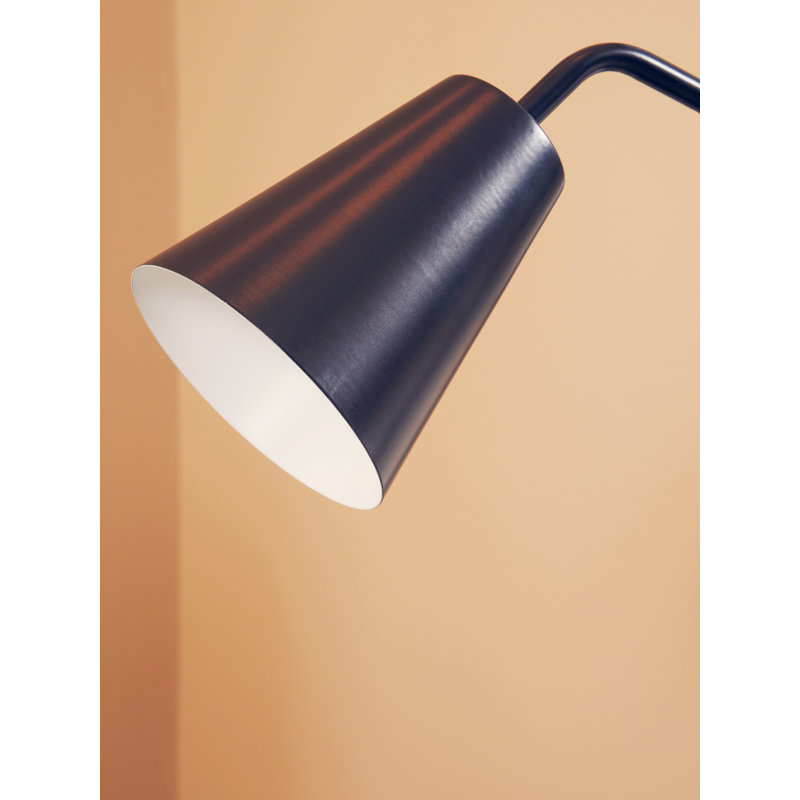Annadale Adjustable Metal Desk Lamp, Black
