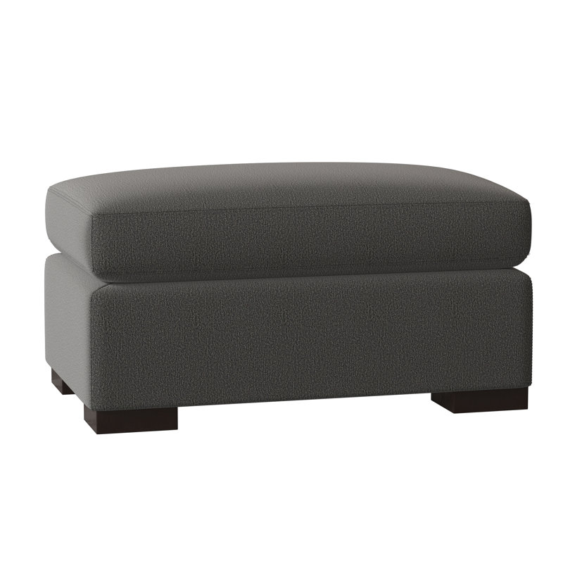 Elkins Ottoman, American Walnut, Margaret Tangelo