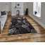 Noble House area rug Hand Tufted Rectangle Black-19491343