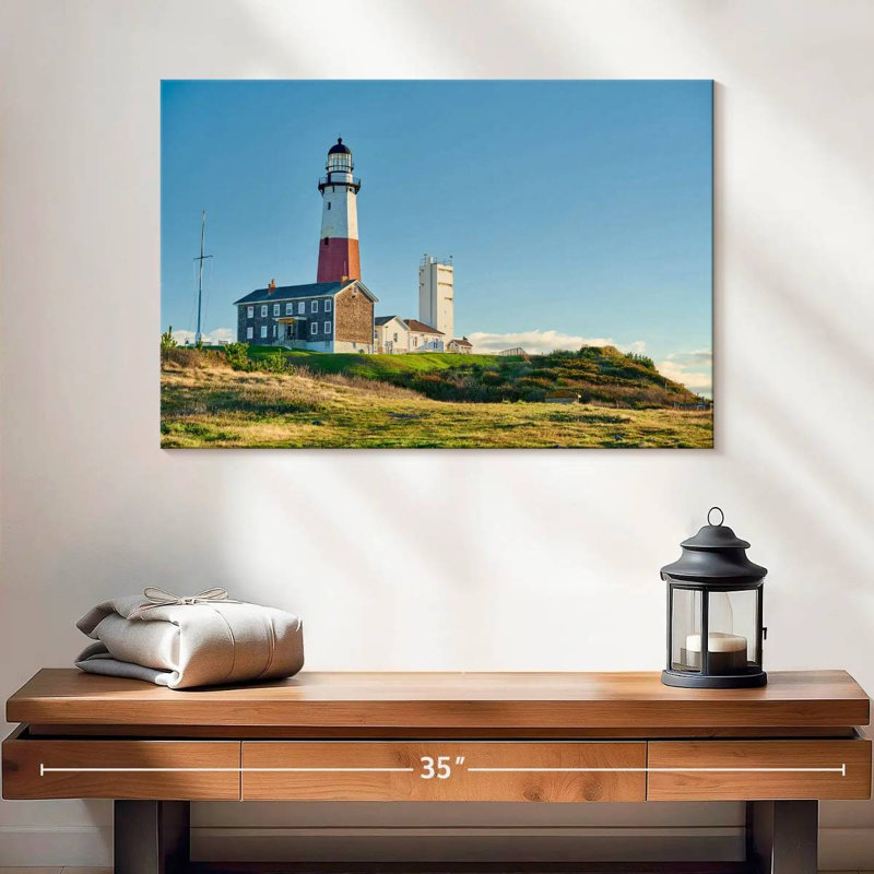 Phare Lilie Montauk, H 16 po x l 24 po