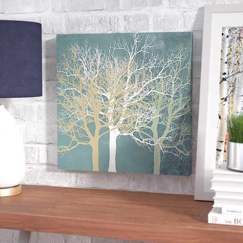 « Tranquil Trees », impression, Toile, H 12 po x l 12 po x P 0,75 po