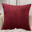 Luxury Chevron Embossed Quilted Pattern Velvet Cushion Cover Set (4-Pack) - Soft Throw Cushion Cover for Home Décor-512619770