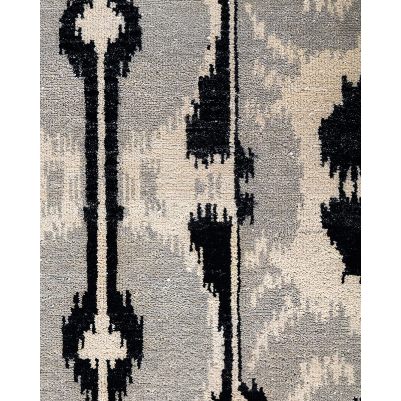 Overdyed One-of-a-Kind 8' 1" X 10' 2" Hand Knotted Area Rug