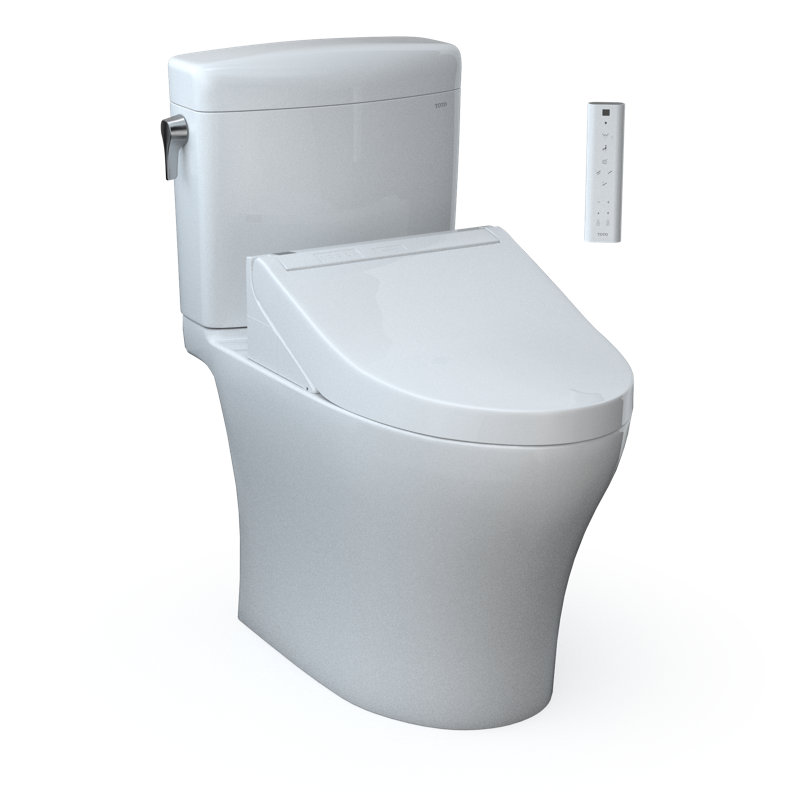 Aquia® Dual-Flush Elongated Two-Piece Toilet with Tornado Flush (Seat Included)