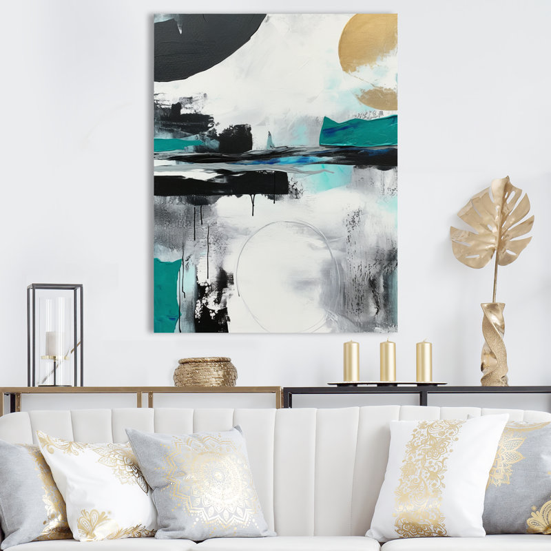 Exploring Boho Simplicity I - Abstract Canvas Wall Art, 20" H x 12" W x 1" D, Wrapped Canvas