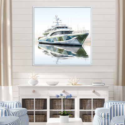 Art Nouveau Yacht In Miami - Bateau côtier, art mural
