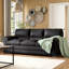 Robidoux 3 Seater Faux Leather Sofa Bed-25211368