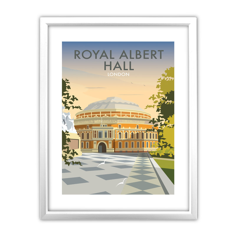 Dave Thompson - Single Picture Frame Print, White
