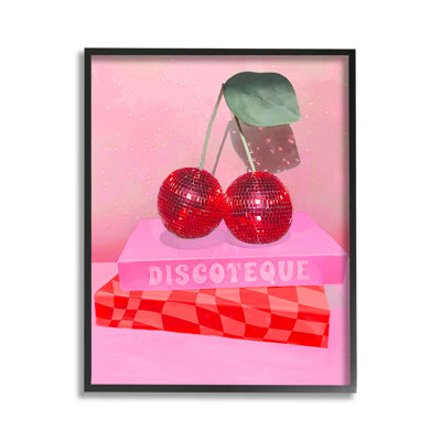 CherriesonBookStackGicleeArtbyLil'Rue