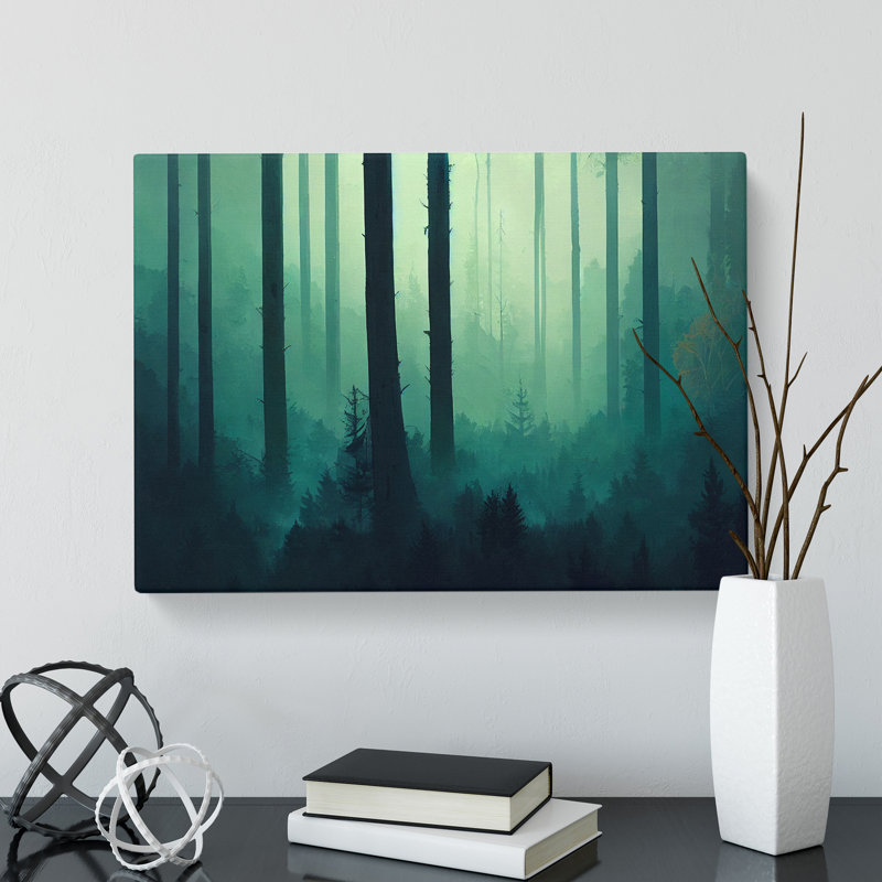 Mysterious Forest - Wrapped Canvas, 50cm H x 76cm W x 3cm D