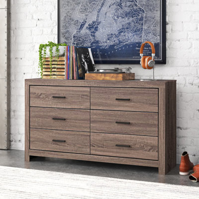 Anterio 58.5'' W 6 - Drawer Dresser