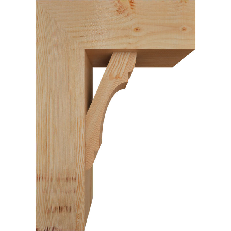 Support de bloc olympique avec entretoise décalée, 26 x 18, Sapin Douglas de l 7 1/2 (lisse)