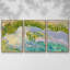«Treasured Island», reproduction sur toile flottante 3 pièces-267208067-267208066