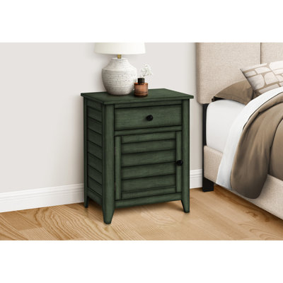 Table d'appoint 24,44 lb, placage antique, avec rangement pour accessoires de chambre à coucher et de salon Options fonctionnelles en placage