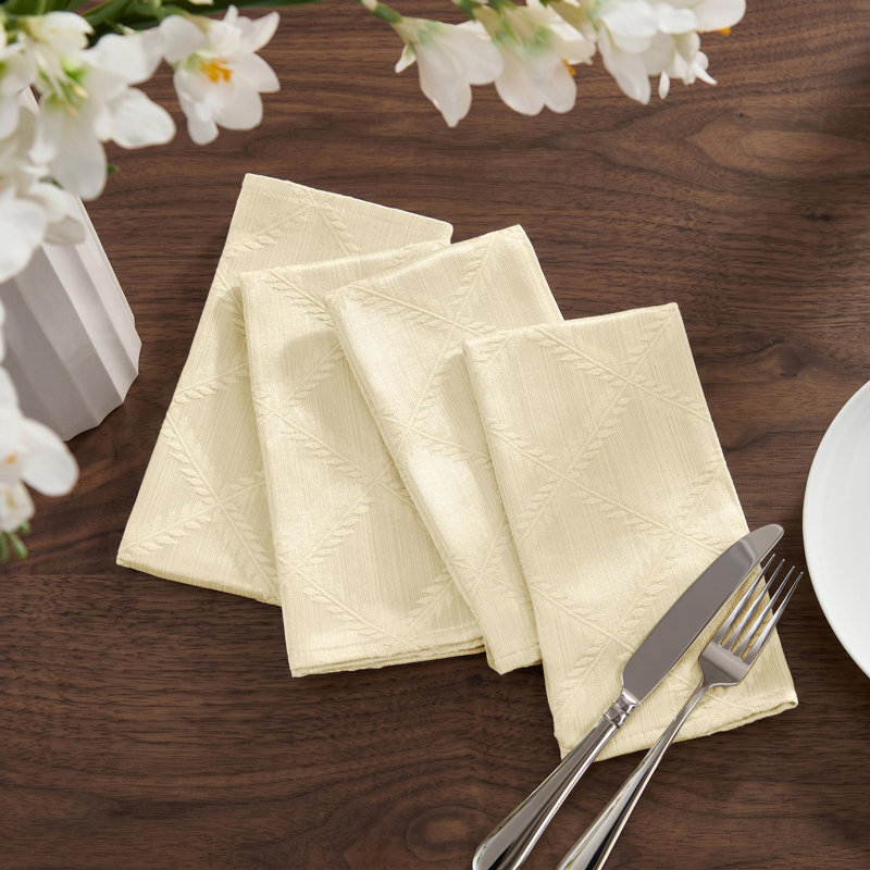 Lenox Laurel Leaf Napkins, Ivory