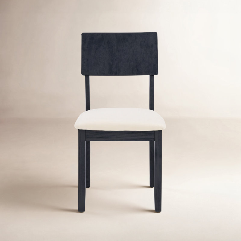 Chaise de salle à manger Entwistle, Gris anthracite foncé
