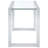 Blin Tempered Glass Steel Writing Desk