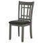 Ensemble de 2 chaises latérales à dossier en treillis-981614537-981614543