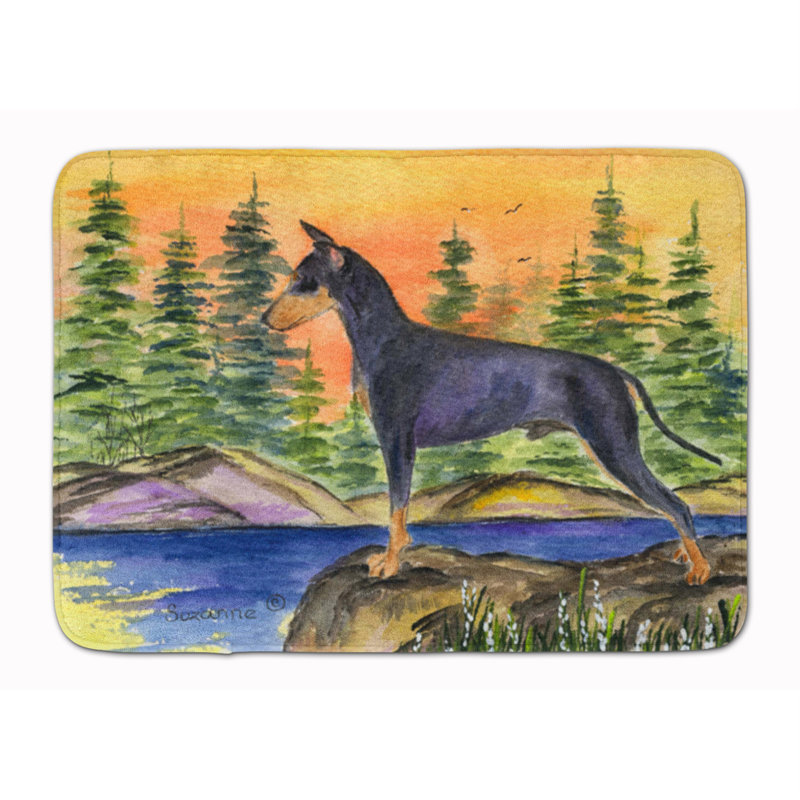 Barack Memory Foam Non-Slip Bath Rug