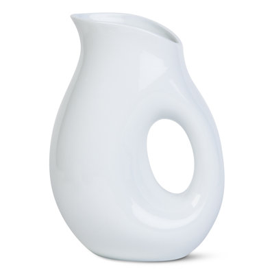 Whiteware Oval Pitcher Small