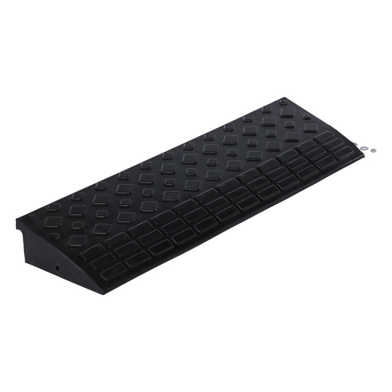 Vestil Plastic 9.69'' L Portable Ramp, 3.63" H x 35.38" W x 9.69" D