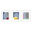 Color Meditation Trio 1. Set Of 3 Print by Andrea Stokes-1413200233-1413200238