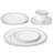 Noritake Satin Flourish 5-Piece Place Setting, Service for 1