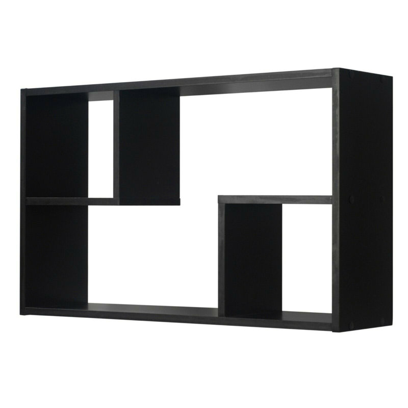 Bonview 3 Piece Floating Shelf, Black