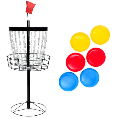 Trademark Innovations Frisbee Game with Carrying Case