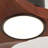 52-Inch Recessed Ceiling Fan With Light, Remote Control, Solid Wood Blades, Dimmable, Reversible, Quiet Operation, Power-Off Memory Function, Low-Profile Design. Suitable For Bedrooms, Patios, Indoor/