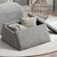 Chaise d'appoint moderne rembourrée avec repose-pieds avec rangement-1071416785
