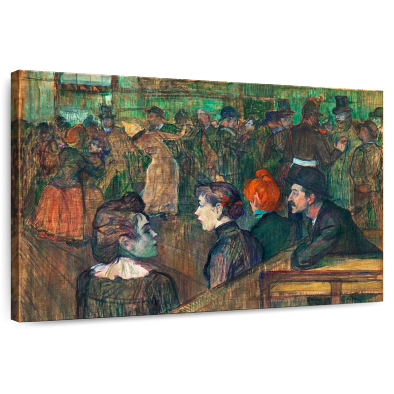 Moulin de la galette, 1889, H 24 po x l 36 po