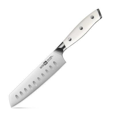 Klaus Meyer Stahl 5.5'' Santoku Knife (With Hollow Grounding)