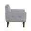 Chaise d'appoint rembourrée et capitonnée-1099036715