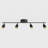 Shura 4-Light Integrated LED Track Light w/ Rotatable Heads, 3 ft. Track Lighting Kit, 3000k, 2240 Lumen-62495456