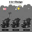 Voiture 3-en-1 Costway-55158218