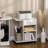 Mobile Printer Stand, Rolling File Cabinet With Wheels, Accent Cabinet With Adjustable Shelf, Drawer and CPU Stand