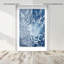 Blue Foliage II Print by Oliver Gal-712290607-712290602