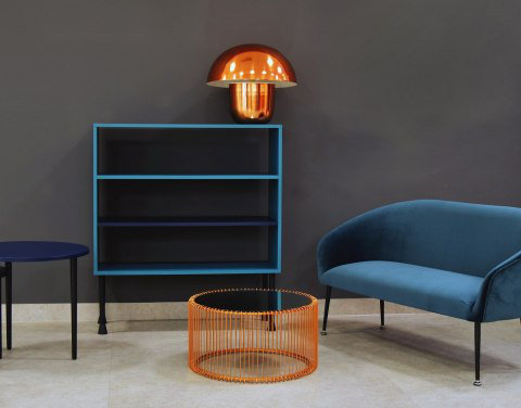 Plum 112 cm H x 100 cm W Standard Bookcase
