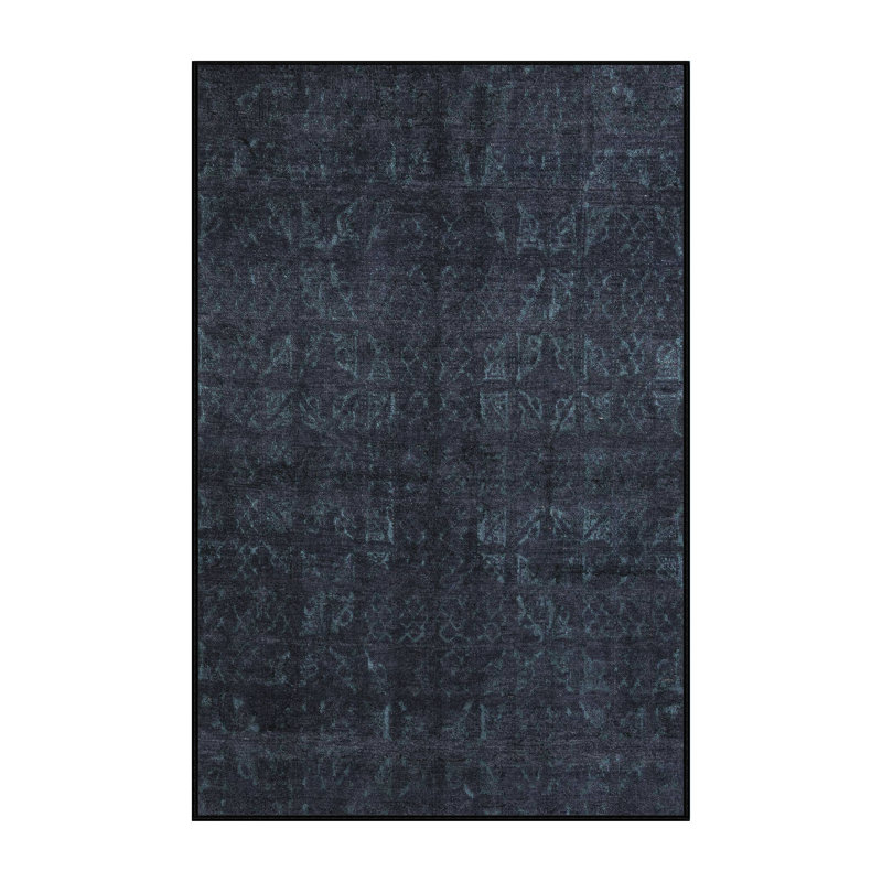 Abstract Indoor Rug, Rectangle 2' x 4'