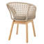 Trinity Outdoor Teak Dining Armchair-540713890