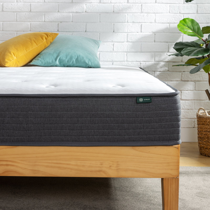 Matelas hybride moyen 8 po Zinus, Simple